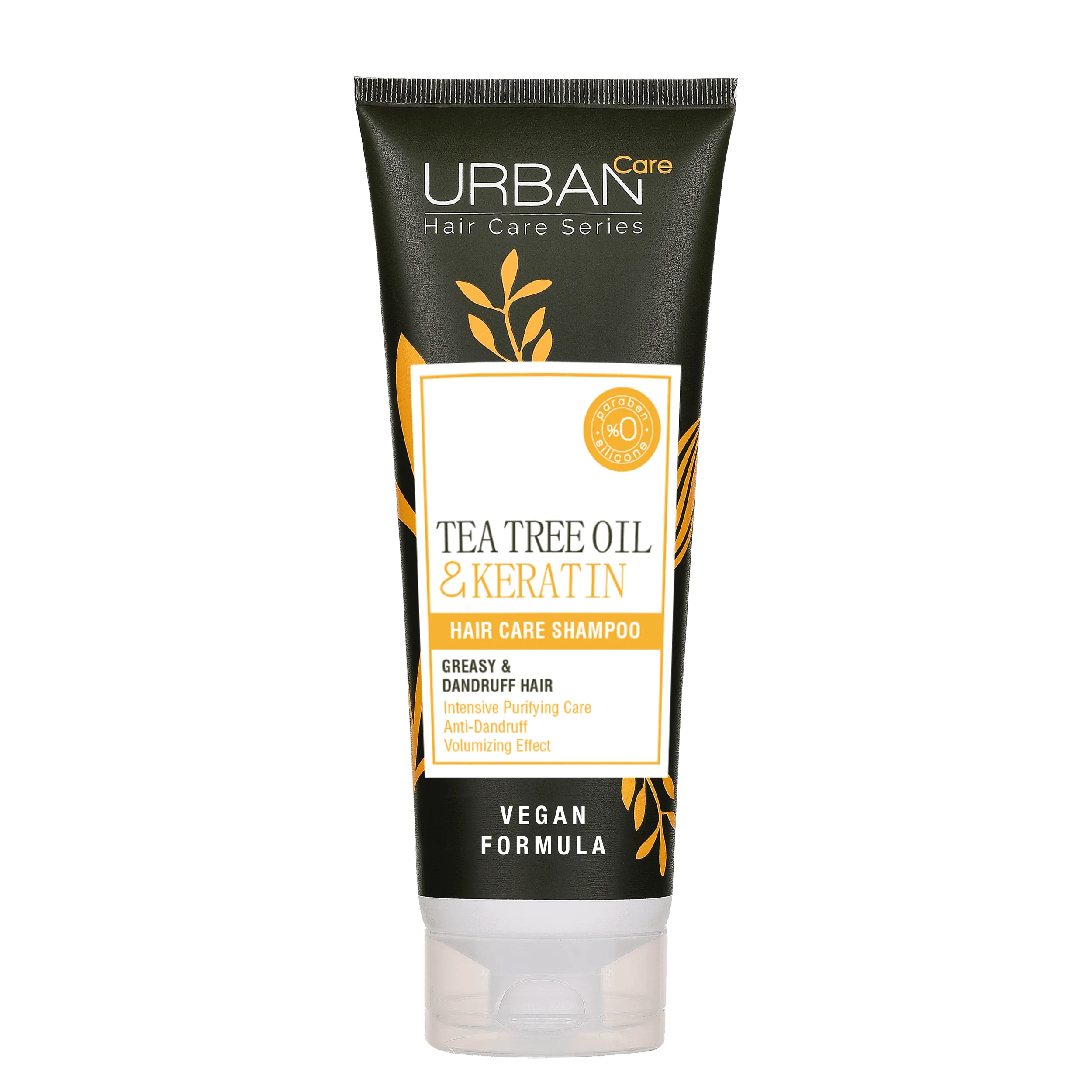 Tea tree & keratin hair care shampoo
